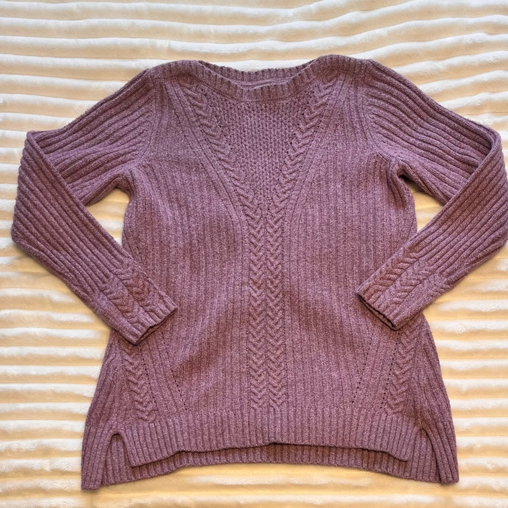 Ll bean pink sweater